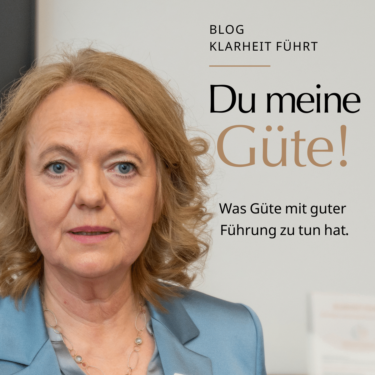Doris Bösmüller – Güte in der Führung